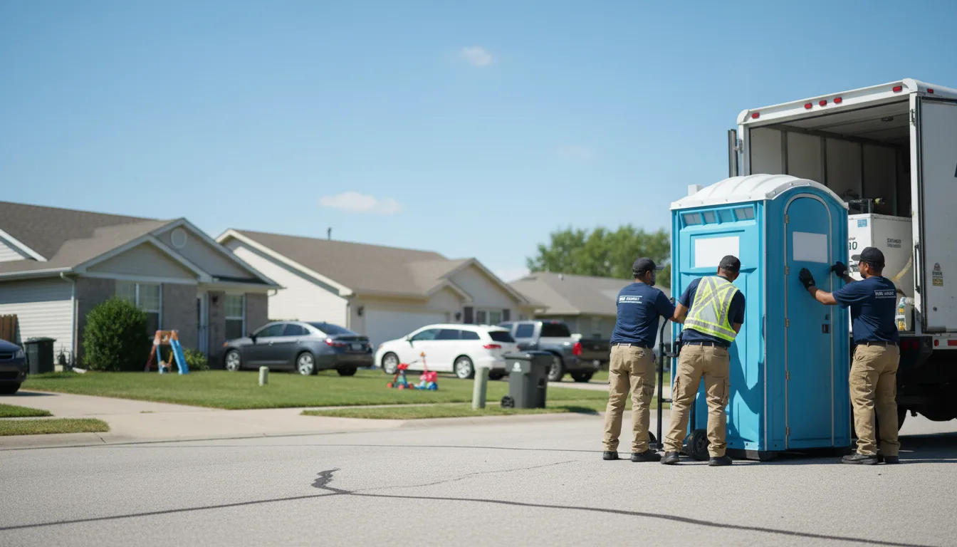 Standard Porta Potty Rentals in Aurora, KS near me